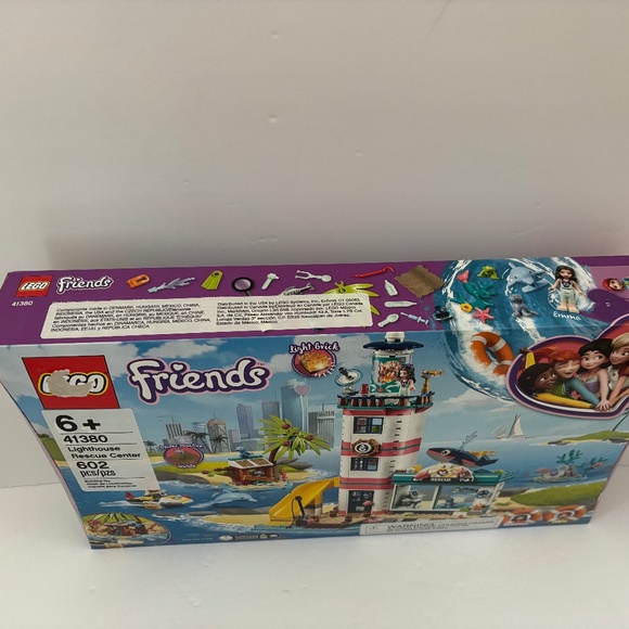 Lego Friends Lighthouse Rescue Center Set #41380 - New, Sealed Minor Box Damage - Picture 6 of 8